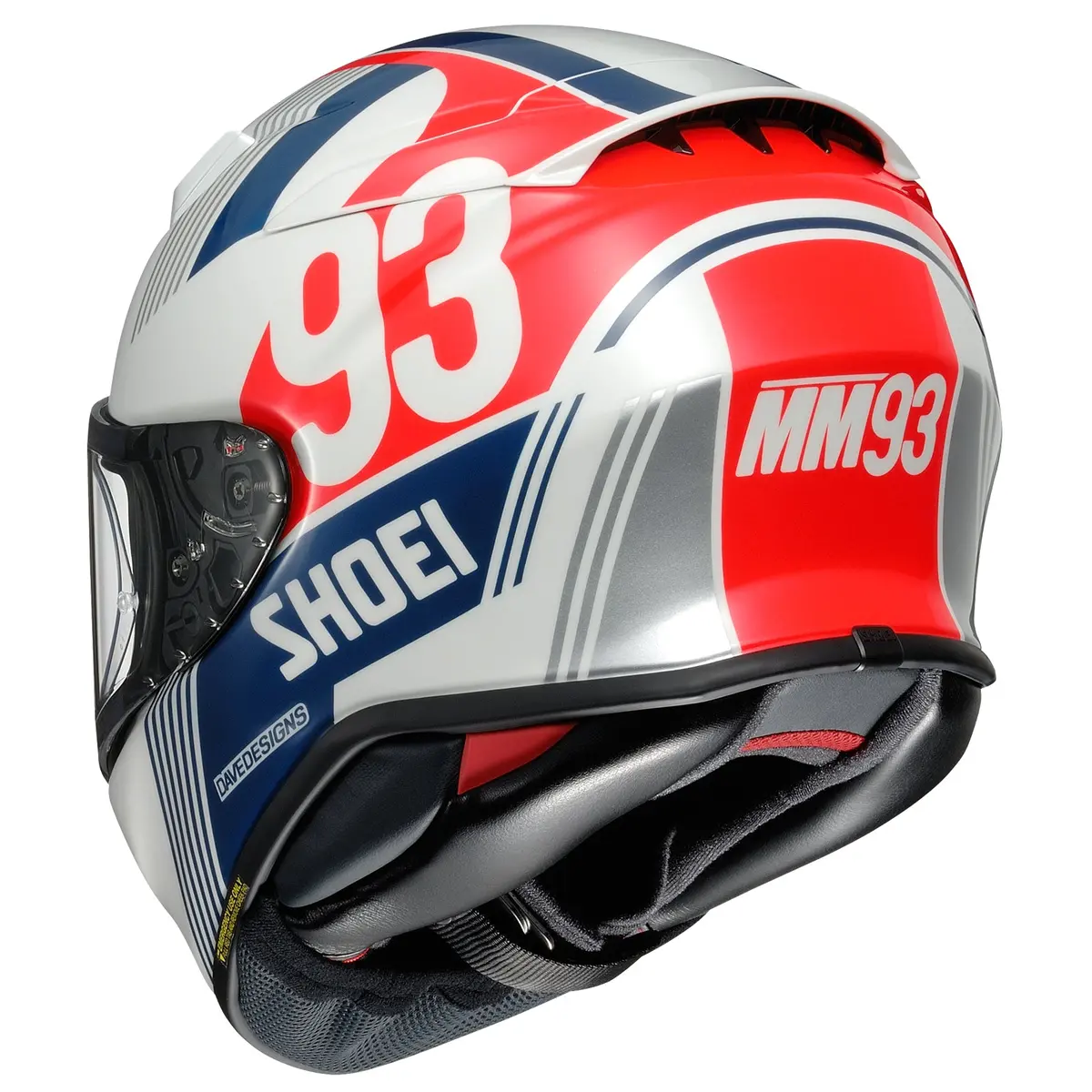 Shoei Rf-1400 Mm93 Retro Street Helmet 3