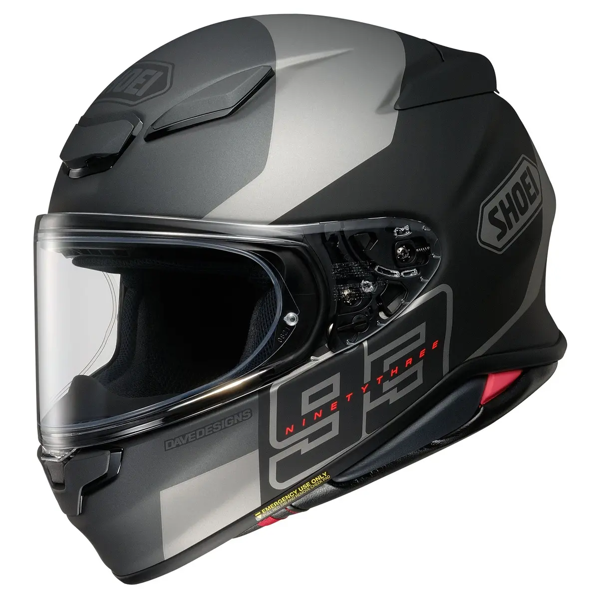Shoei Rf-1400 Mm93 Rush Street Helmet 1