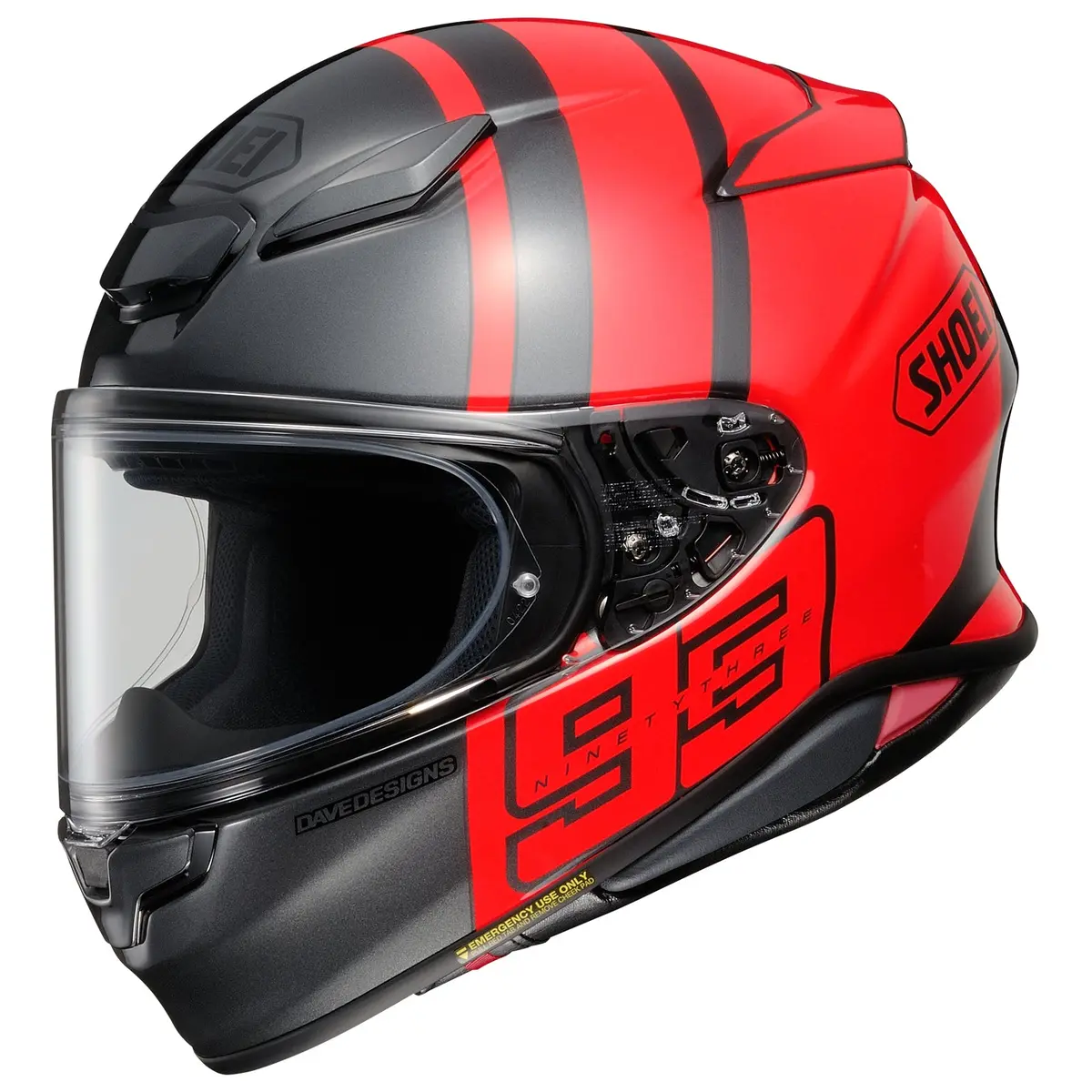 Shoei Rf-1400 Mm93 Collection Track Street Helmet 1