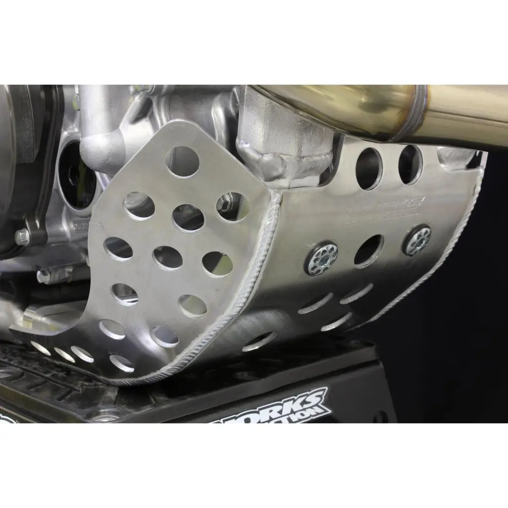 Works Connection - Honda - Full Coverage Aluminum Skid Plate - 10-606 1