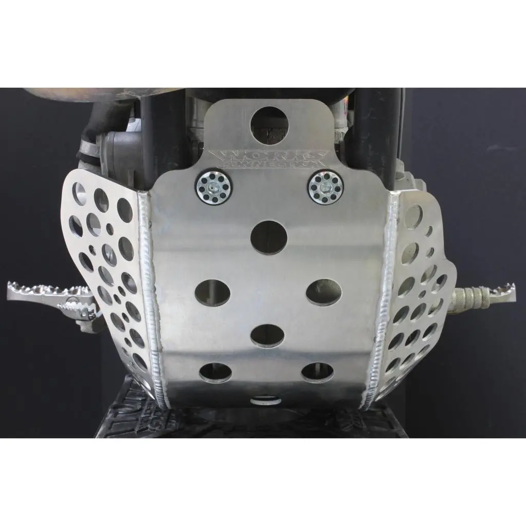 Works Connection - Ktm - Full Coverage Aluminum Skid Plate - 10-637 1