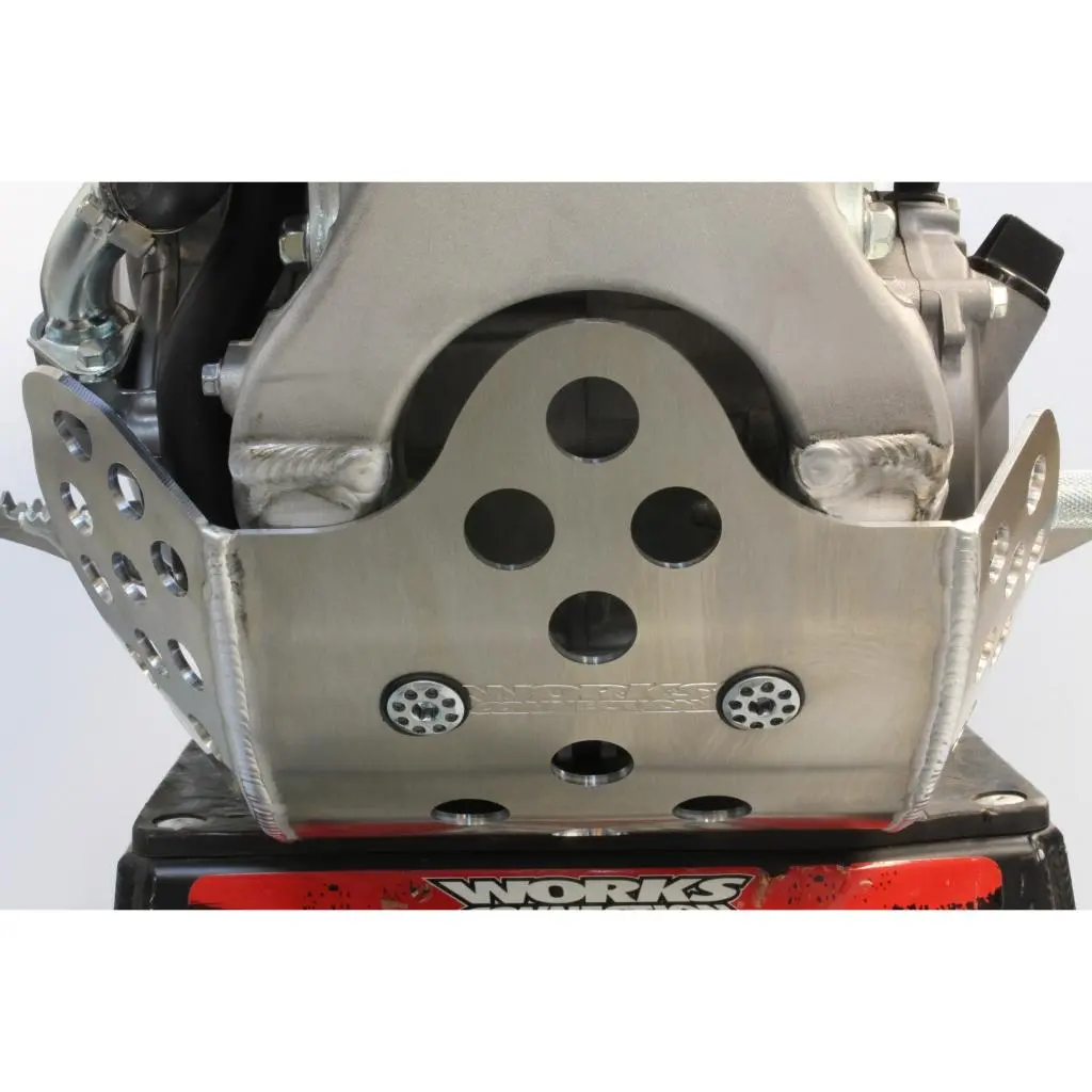 Works Connection - Yamaha - Full Coverage Aluminum Skid Plate - 10-668 1