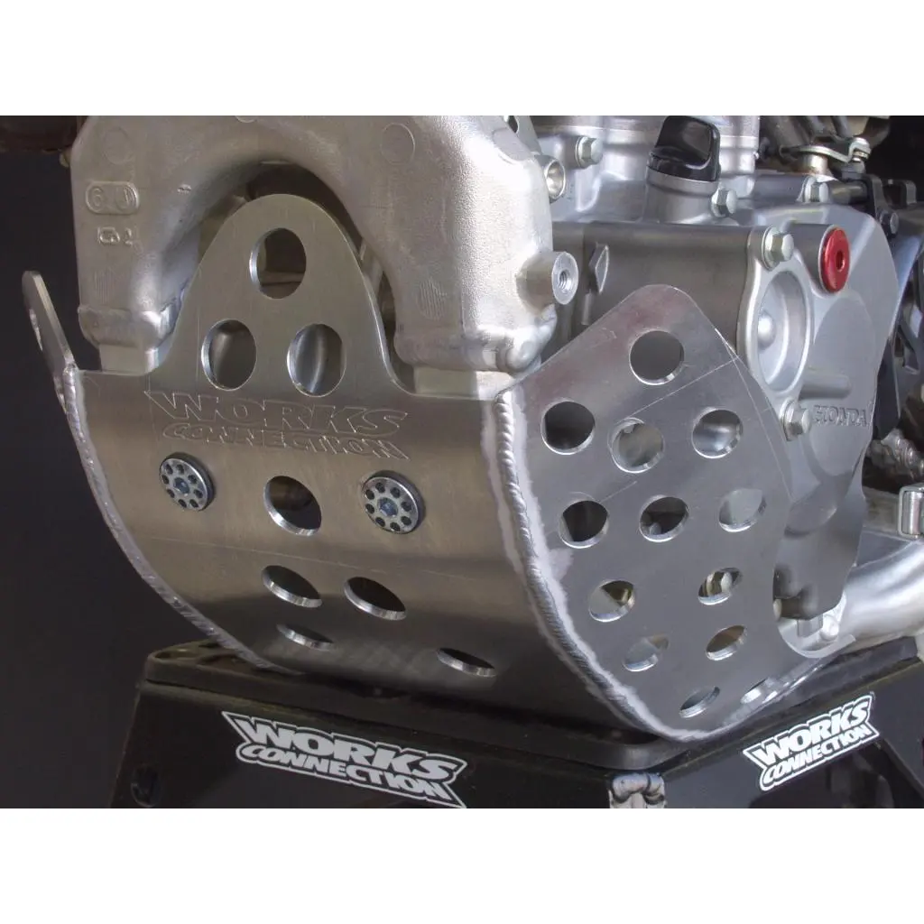 Works Connection - Honda - Full Coverage Aluminum Skid Plate - 10-677 1