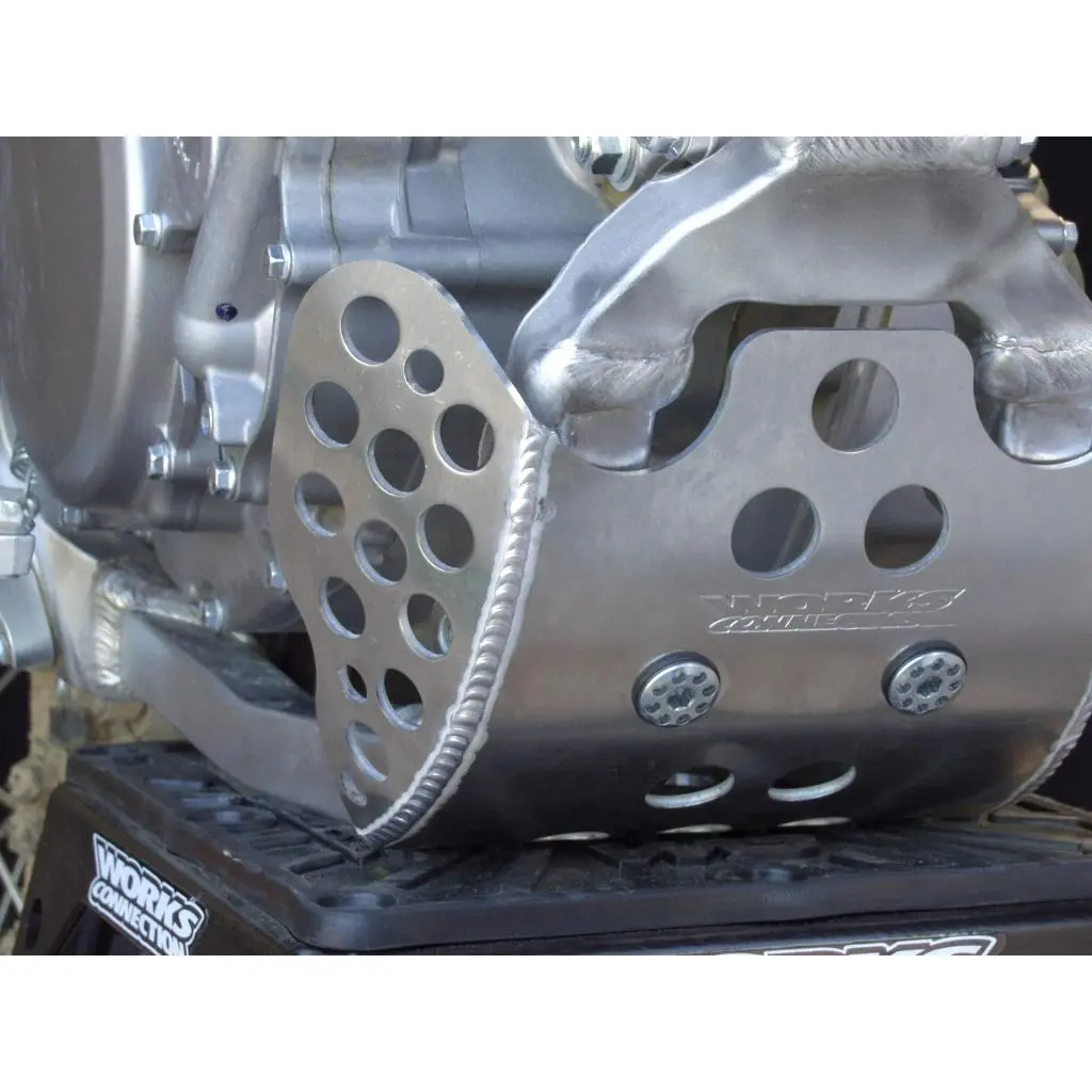 Works Connection - Suzuki Full Coverage Aluminum Skid Plate Rmz250 ('10-'12) - 10-693 2