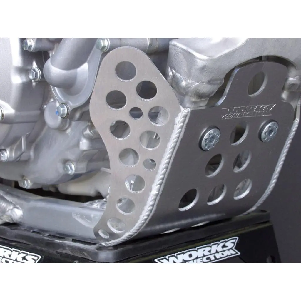 Works Connection - Suzuki - Full Coverage Aluminum Skid Plate - 10-699 1