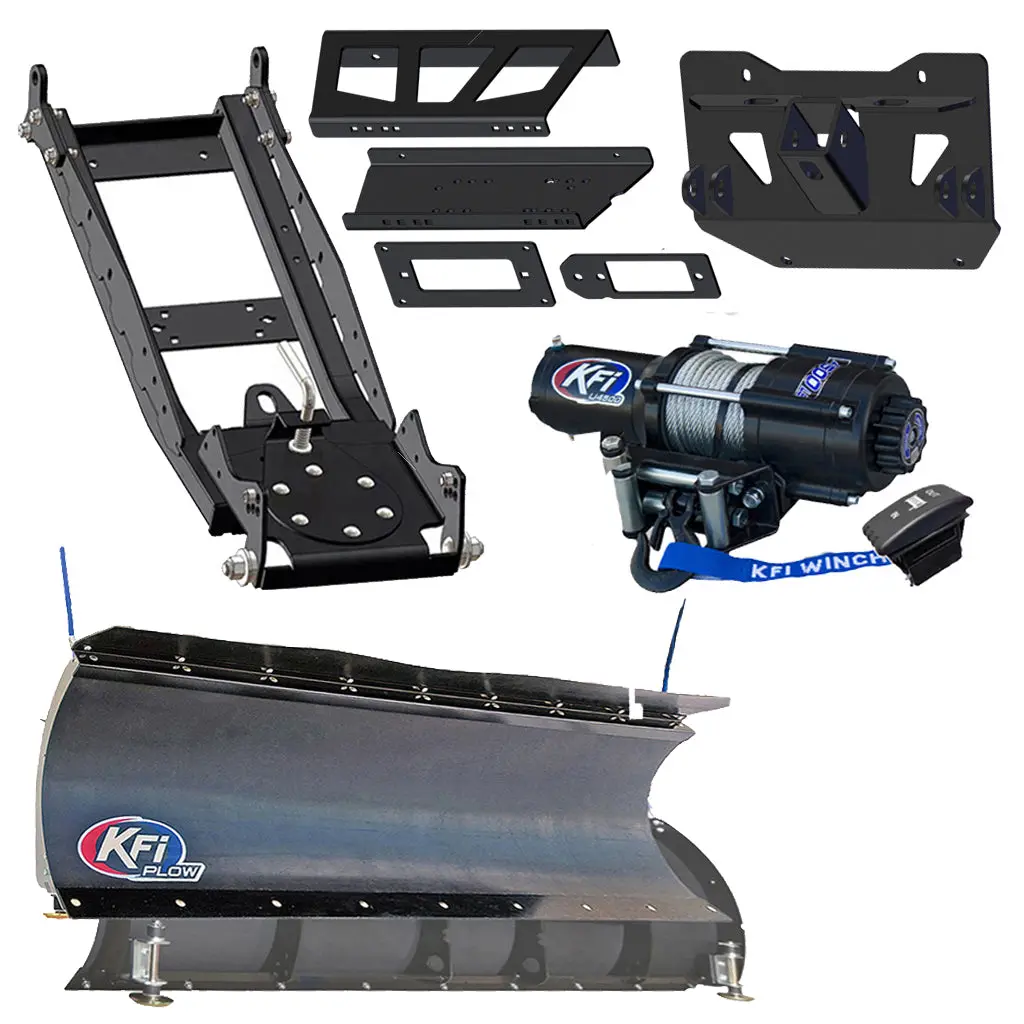 Kfi Snowplow Kit W/2" Receiver 2011-2014 Bobcat 3200/3400 17