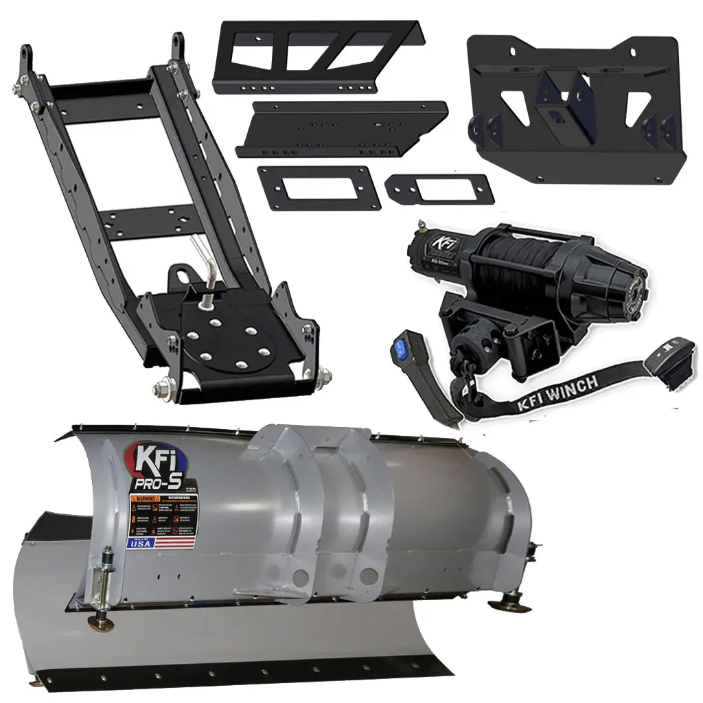 Kfi Snowplow Kit W/2" Receiver 2011-2014 Bobcat 3200/3400 15