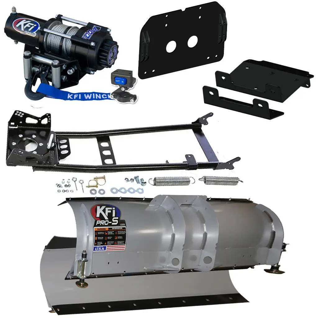 Kfi Snowplow Kit 2025+ Kawasaki Brute Force 450 13