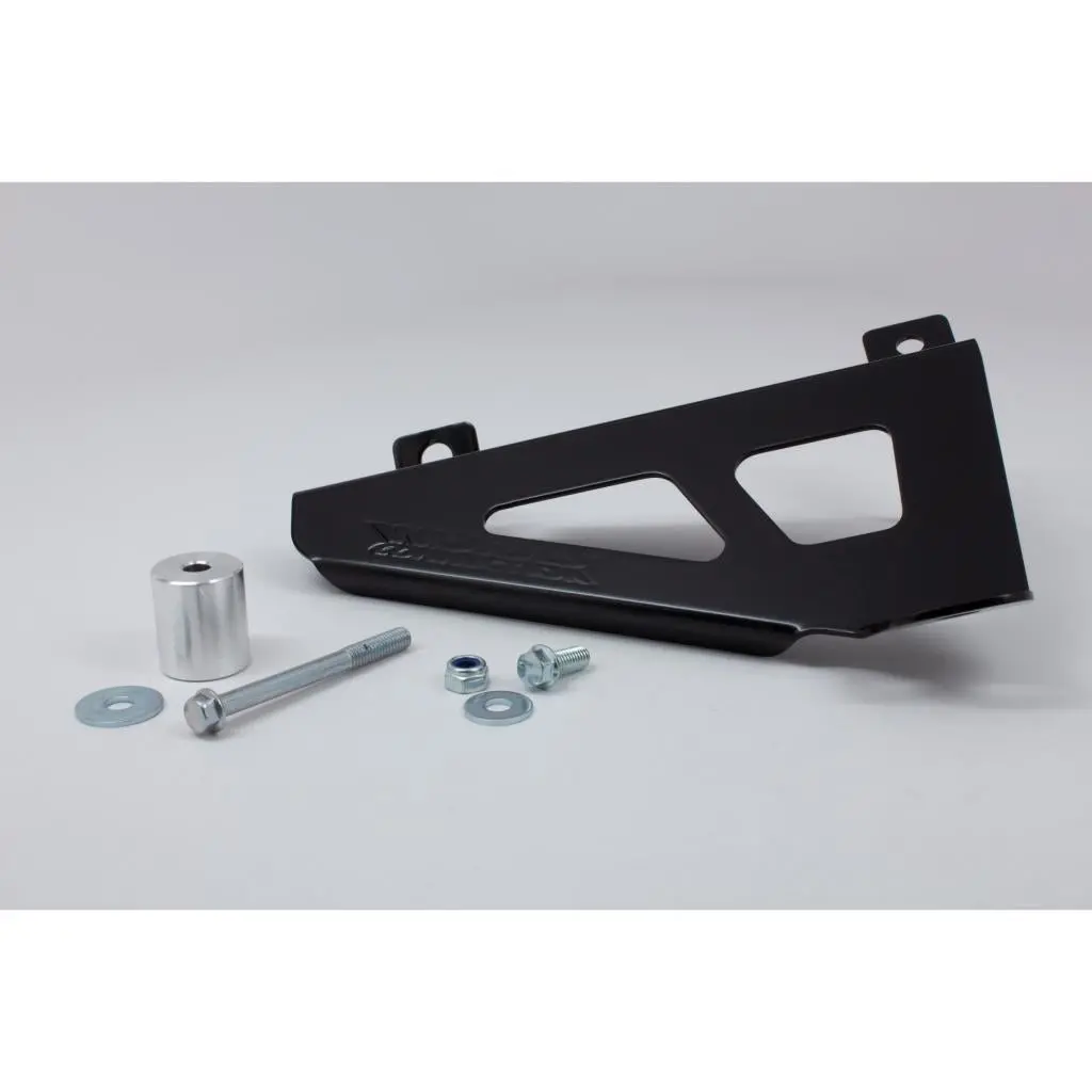 Works Connection - Yamaha - Anodized Black Radiator Braces - 18-B126 1