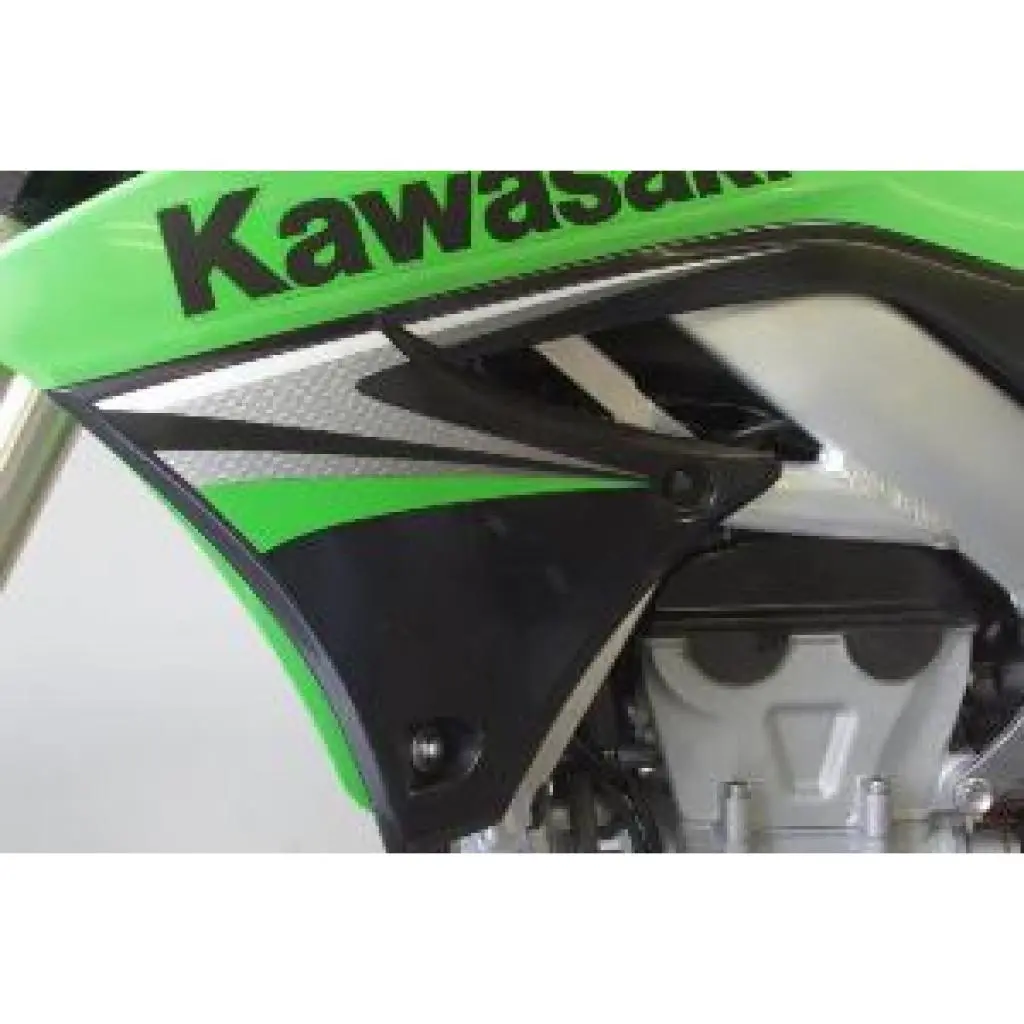 Works Connection - Kawasaki - Radiator Braces - 18-296 1