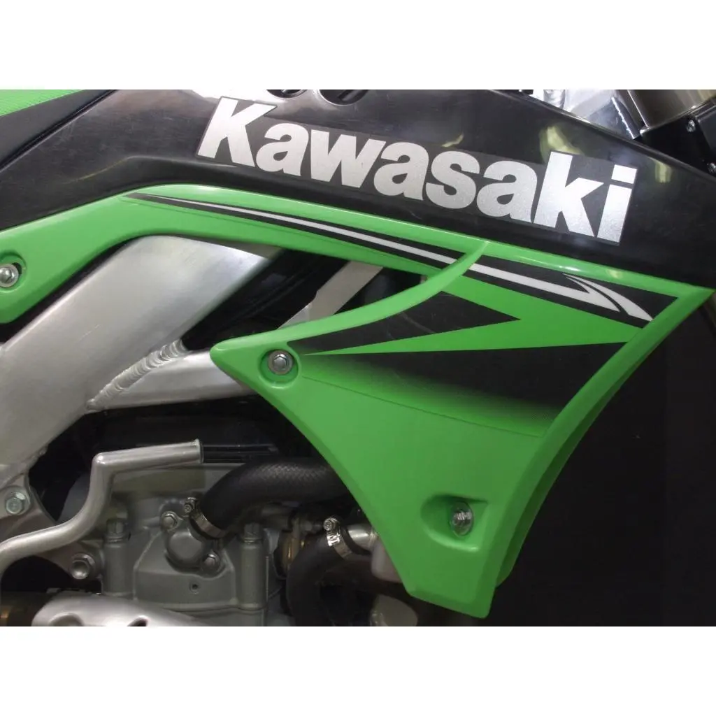 Works Connection - Kawasaki - Radiator Braces - 18-297 1
