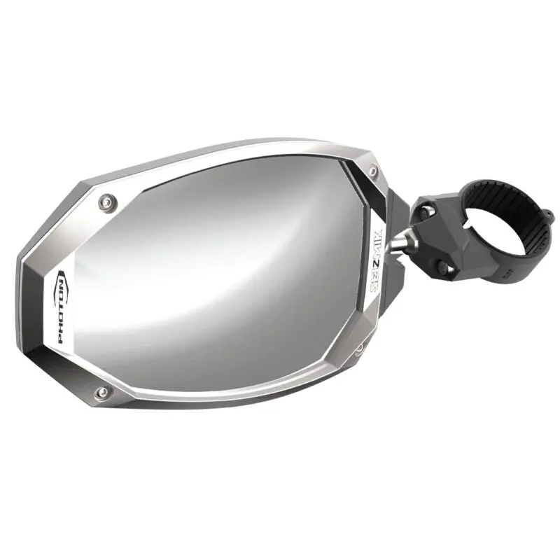 Seizmik Photon Side View Mirror With Cast Aluminum Body & Bezel 1.75″ Round Tube (Pair) | 56-18107 1