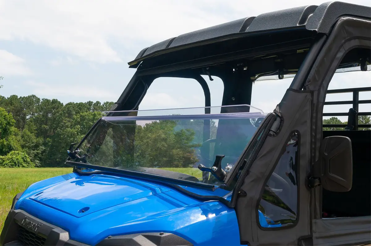 Seizmik Windshield Versa-Fold (Uv Resistant Poly) Kawasaki Mule Pro Fx & Fxt | 50-26094Kit 1
