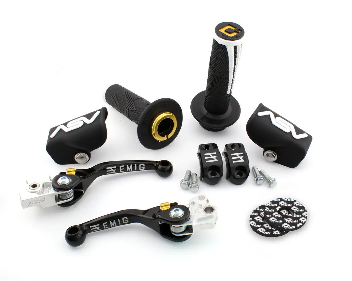 Asv Emig F4 Pro Pack+ Hydraulic Clutch/Brake Lever Pair Pack For Ktm Moto 1