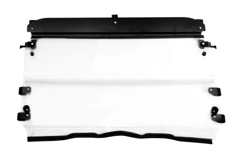 Seizmik Flip Windshield Versa-Fold (Uv Resistant Poly) Polaris Mid-Size Round Tube Ranger | 50-23079Kit 2