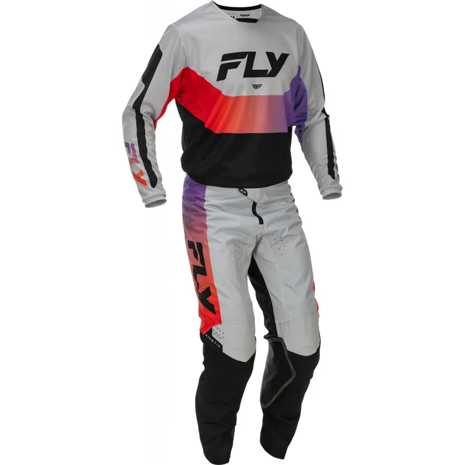Fly Racing Kinetic Racewear G/B 2026 Jersey/Pant Kit 1