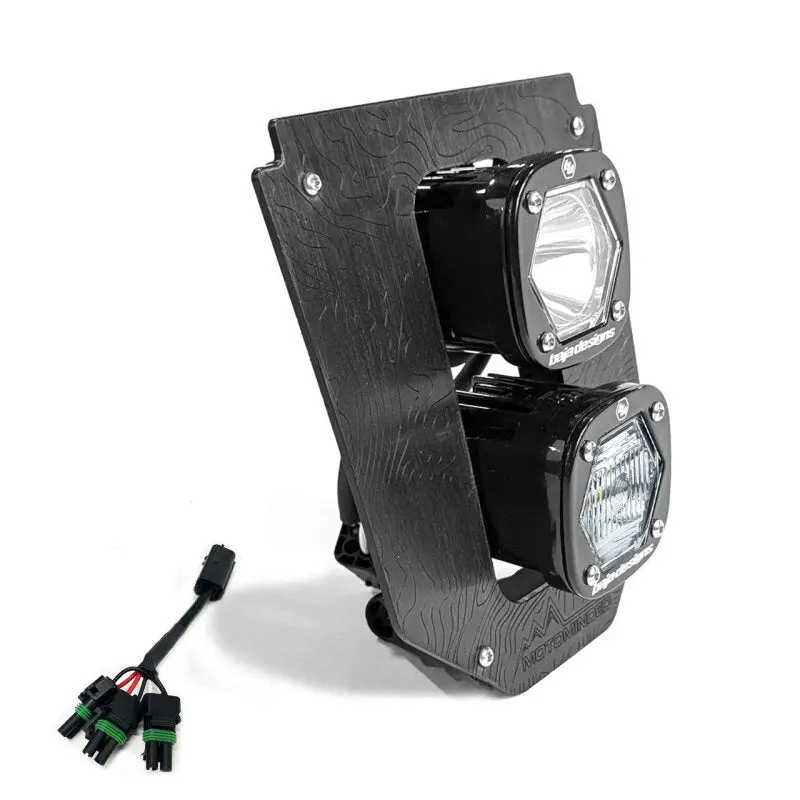 Baja Designs Dual S1 "Gemini" Led Headlight Kit W/ Hi-Low Harness 2024-25 Husqvarna Fe-S 1
