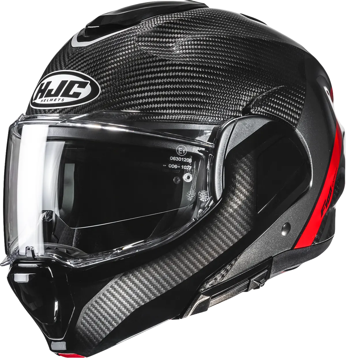 Hjc F100 Carbon Stan Modular Helmet 1