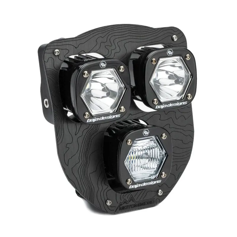 Baja Designs Triple S1 "Hydra" Led Headlight Kit 2024-25 Husqvarna Fe/Te 1