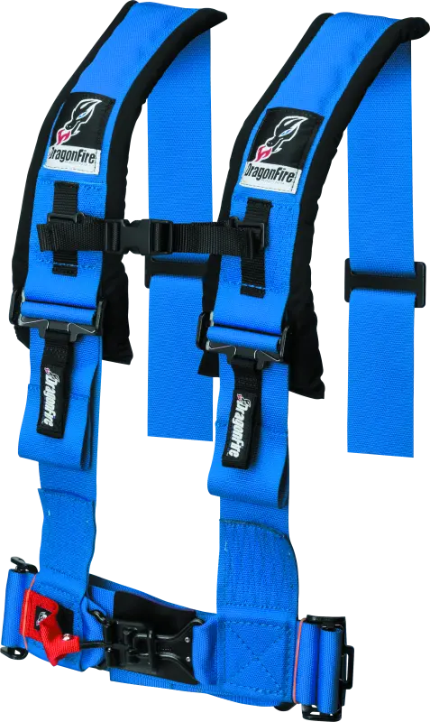 Dragonfire Seat Belt Harness W/ H-Style 3 In. 1