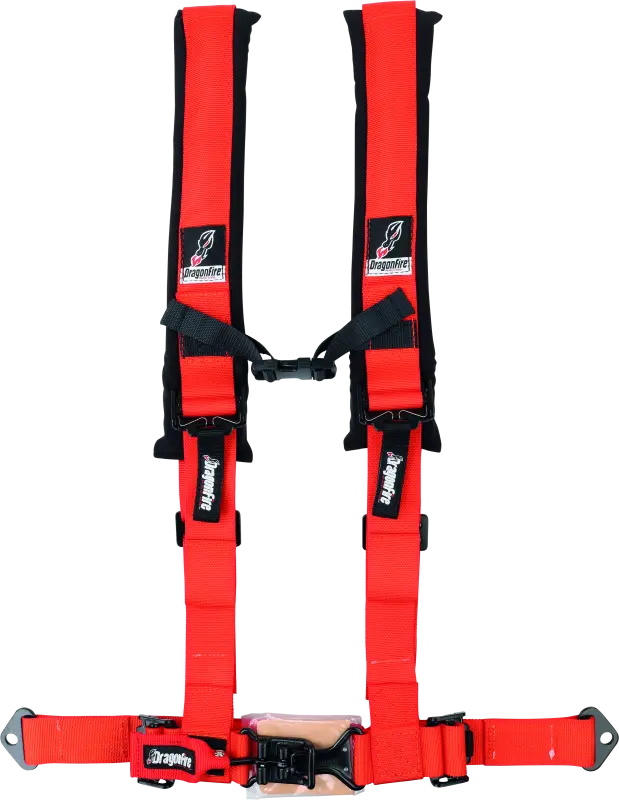 Dragonfire Seat Belt Harness W/ H-Style 2 In. 1