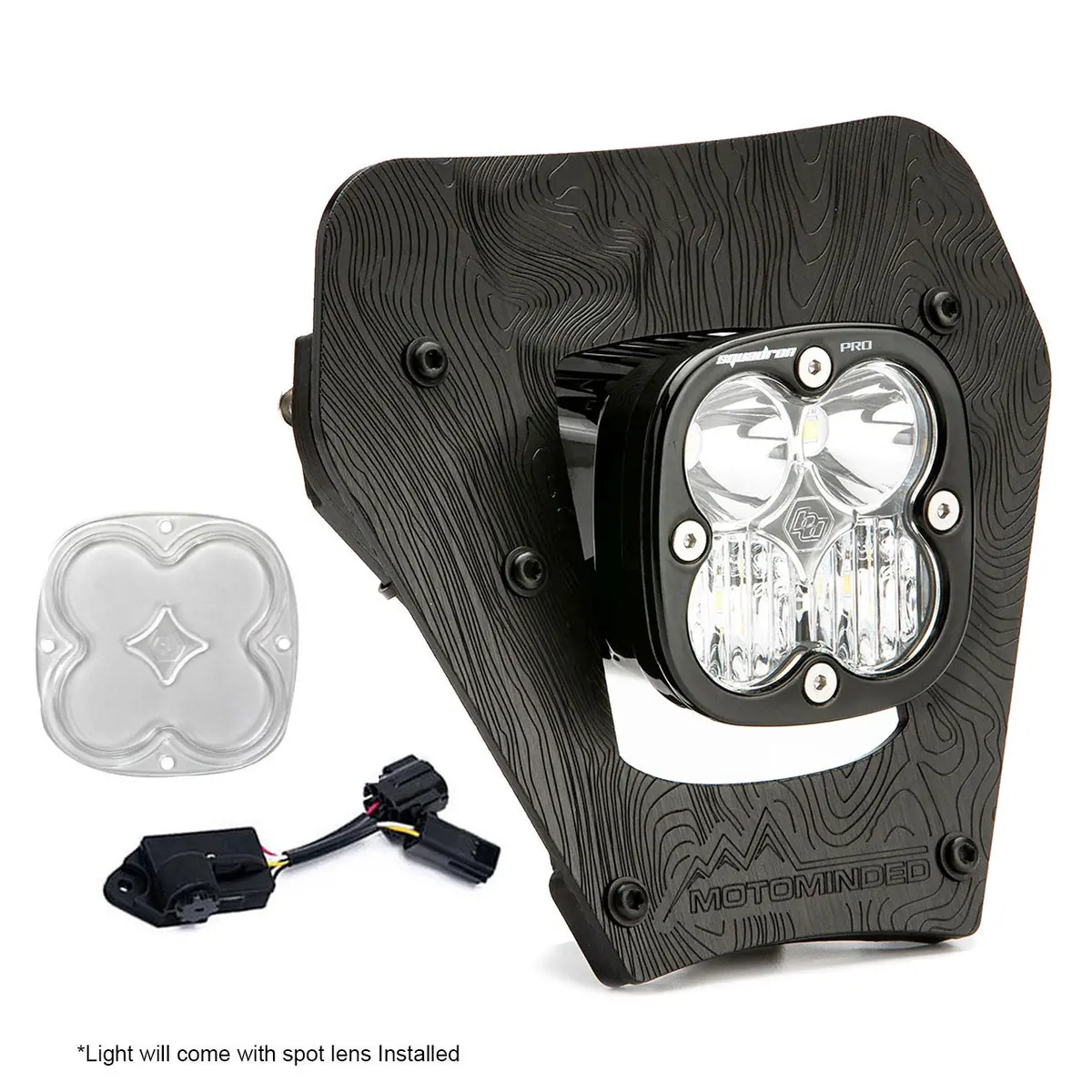 Baja Designs Squadron Pro D/C Led Headlight Kit W/ Dimmer 2024-25 Ktm Exc-F/Xc(F)-W 1