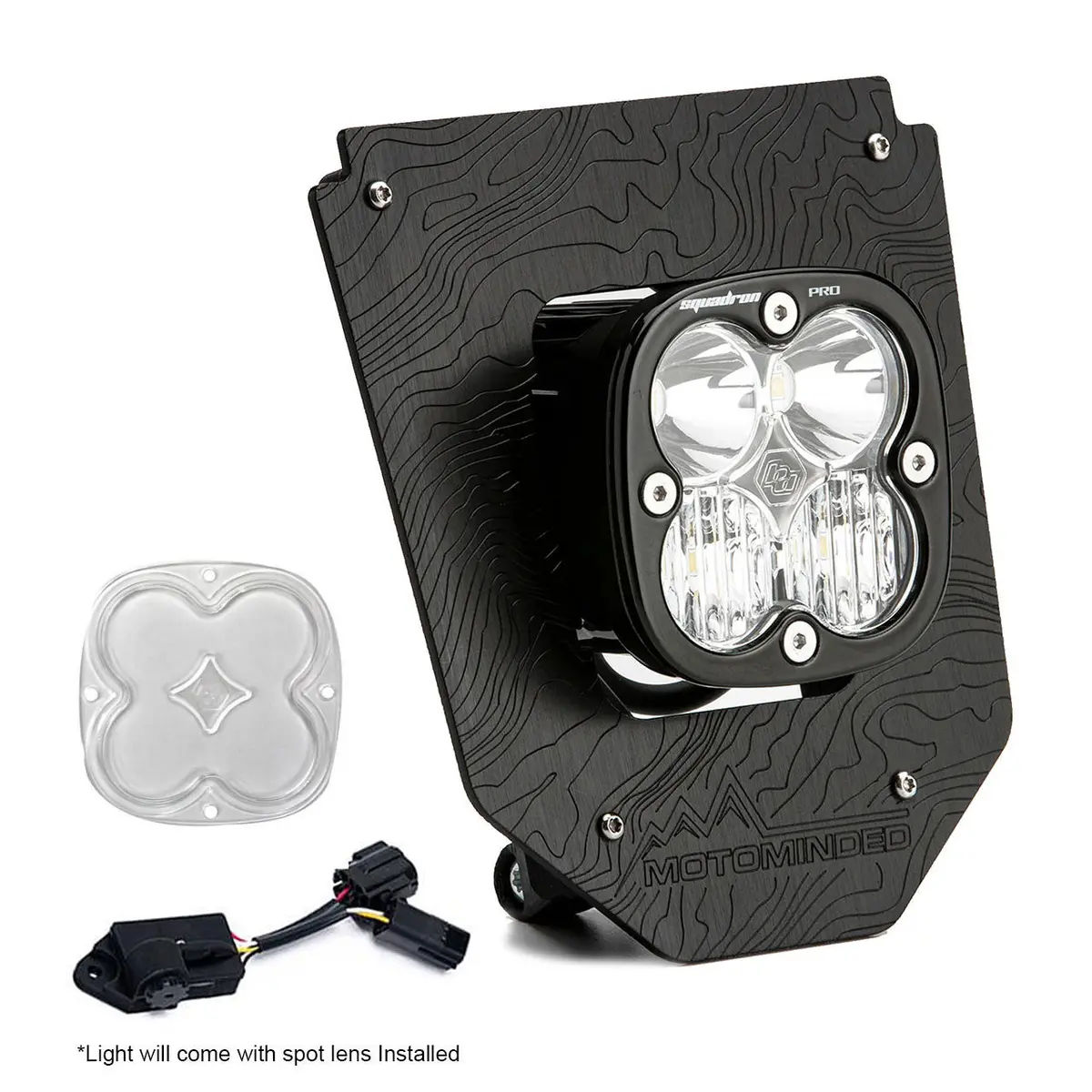 Baja Designs Squadron Pro D/C Led Headlight Kit W/ Dimmer 2024-25 Husqvarna Fe-S/Fe/Te 1