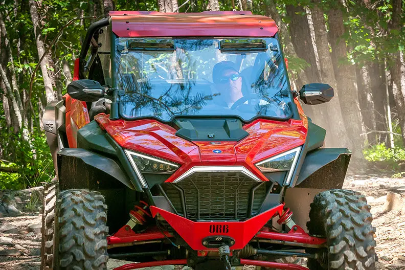 Seizmik Toolless Versa-Vent Windshield (Scratch Resistant Polycarbonate) – Polaris Rzr Pro Xpl | 50-50231 Kit 1