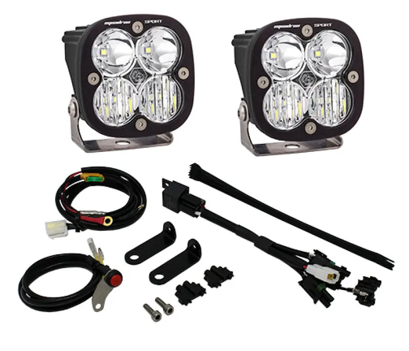Baja Designs Squadron Sport Frame Mount Light Kit 2011-19 Triumph Tiger 800Xc 1