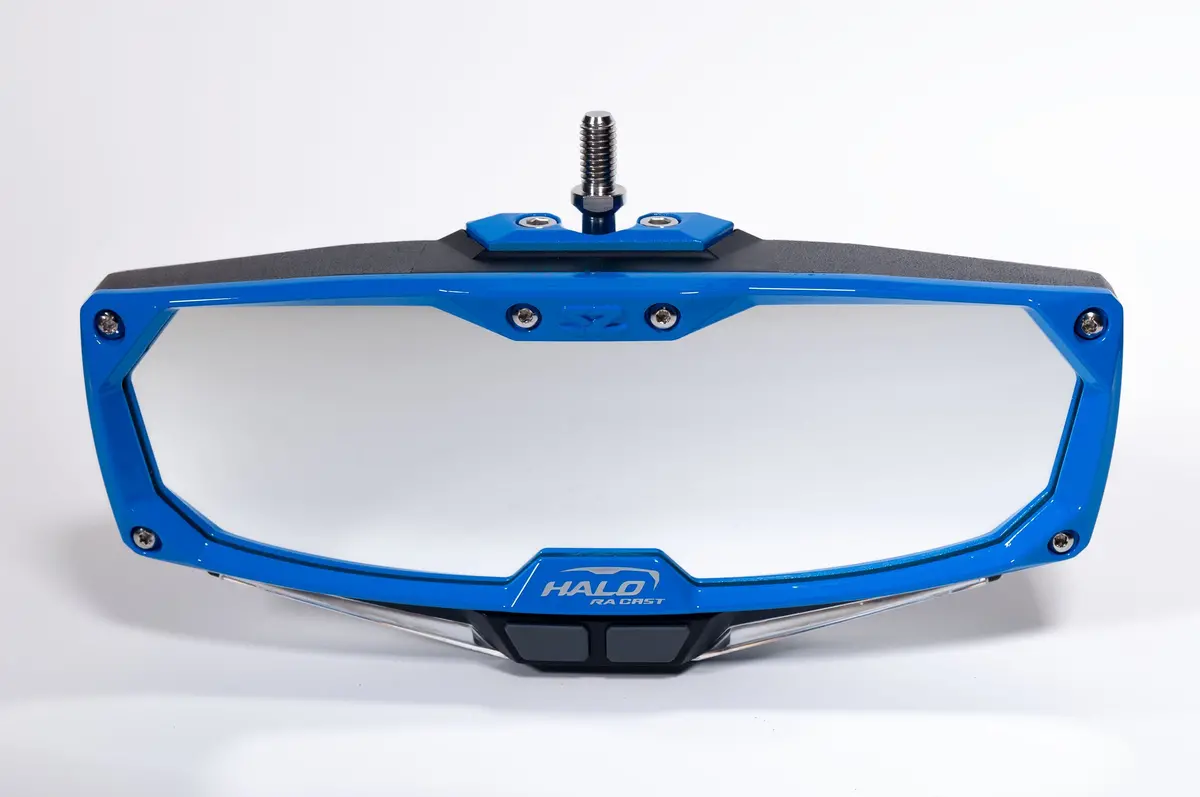 Seizmik Halo-Ra Series Cast Aluminum Trim Kit Rearview Blue | 56-18102 1