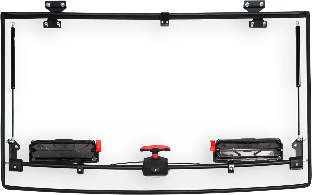 Seizmik Flip-Up Vented Windshield (Scratch Resistant Polycarbonate) – Can-Am Defender | 50-50247Kit 1