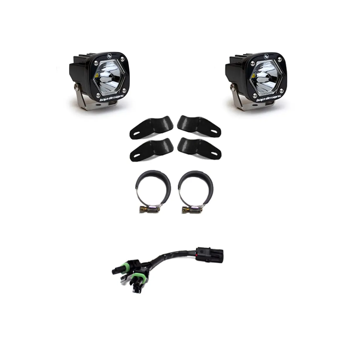 Baja Designs Moto S1 Auxiliary Efi Light Kit 1