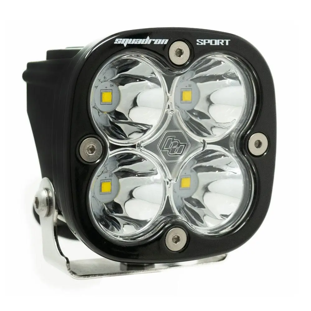 Baja Designs Squadron Sport Black Led Auxiliary Light Pod 1