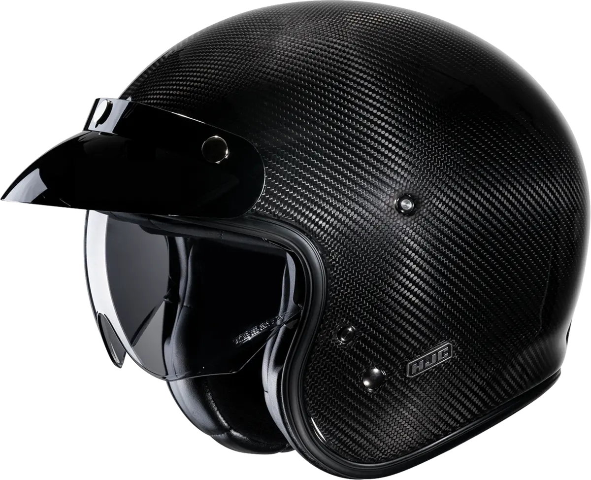 Hjc V31 Carbon Solid Open Face Helmet 1