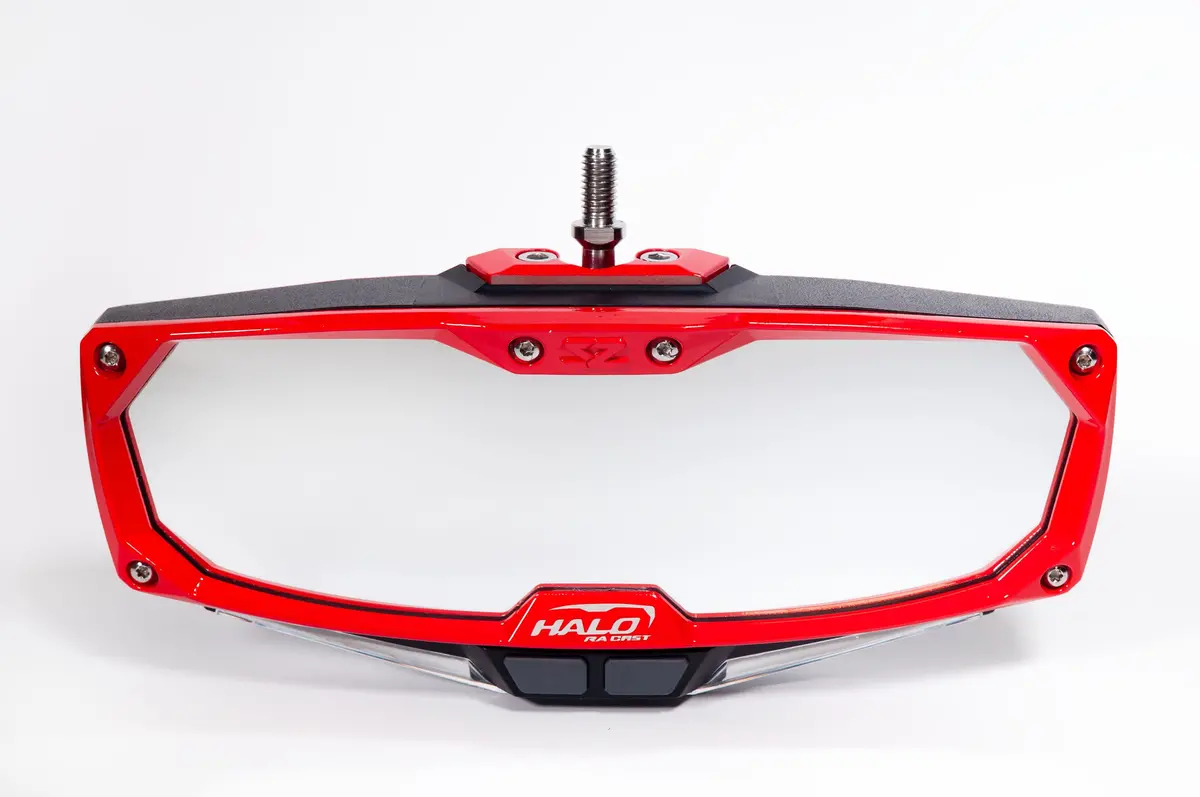 Seizmik Halo-Ra Series Cast Aluminum Trim Kit Rearview Red | 56-18100 1