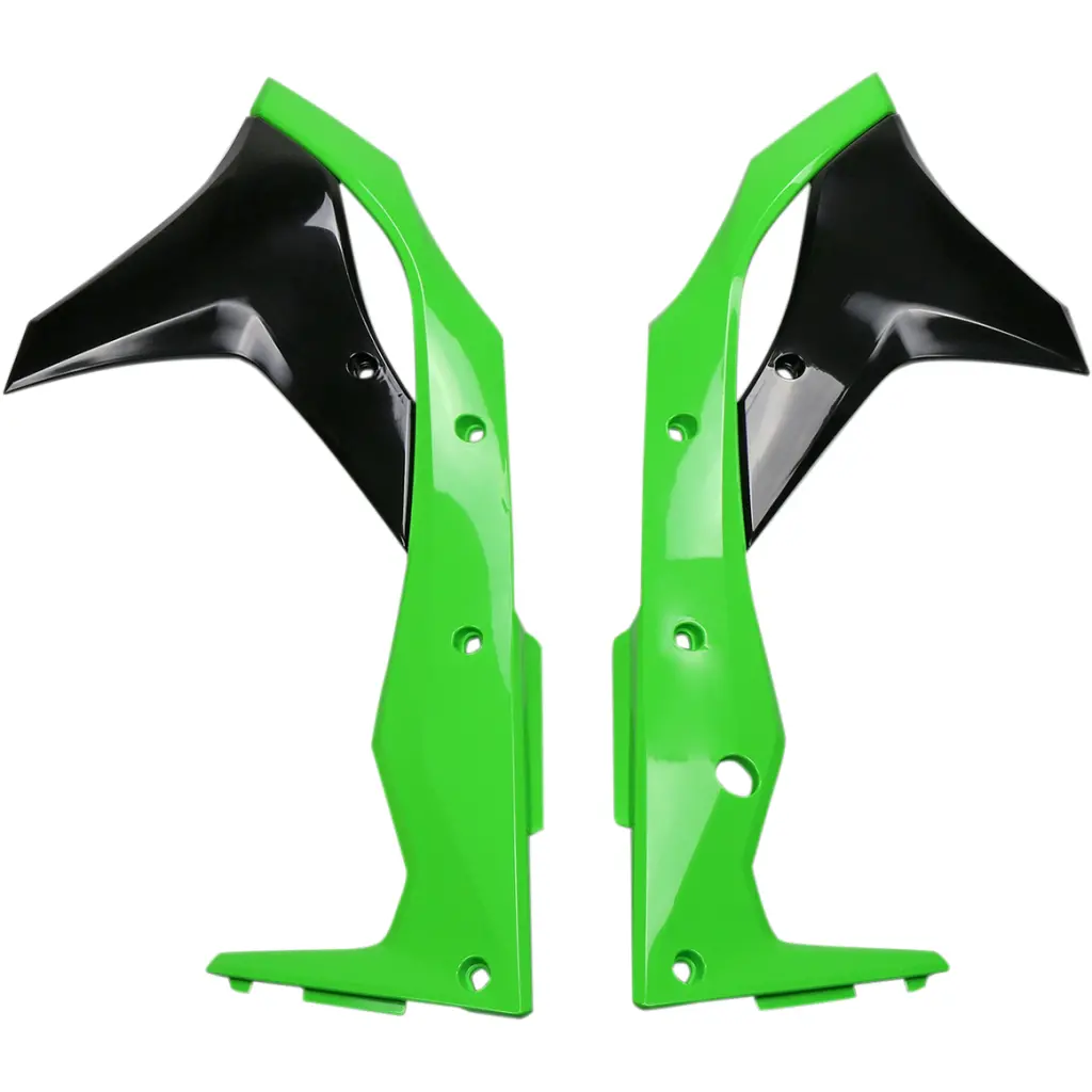 Ufo Kawasaki Radiator Shrouds | Ka04747 1