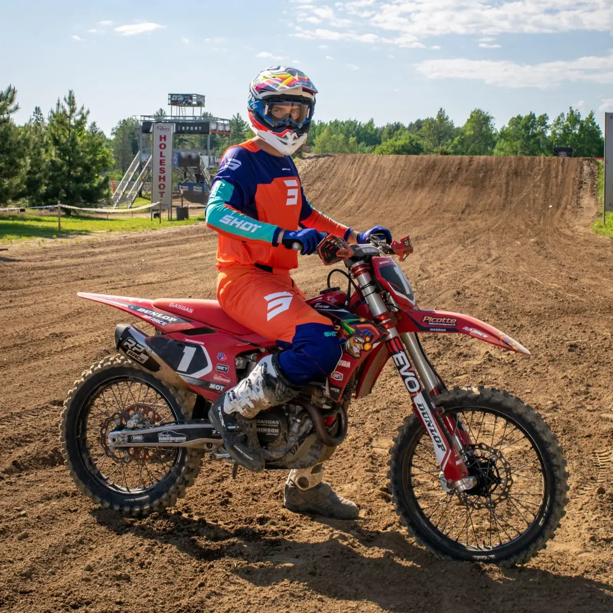 Shoei Vfx-Evo Pinnacle Moto Helmet 9