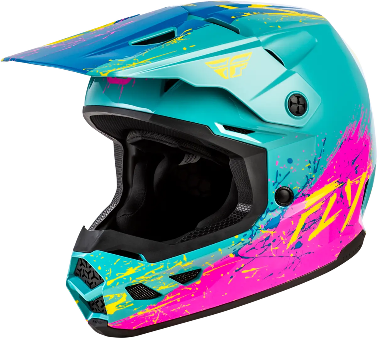 Fly Racing 2026 Youth Kinetic Drip Helmet 4