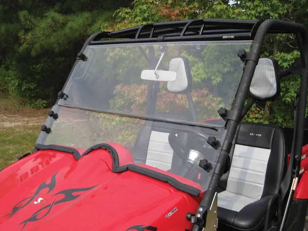 Seizmik Windshield Versa-Fold (Uncoated Poly) Polaris Full Size Pro-Fit Ranger | 50-24001Kit 1