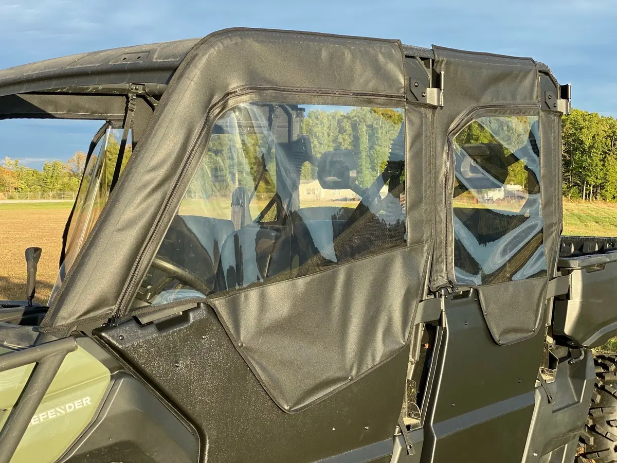 Seizmik Soft Upper Doors With Zipper Can-Am Defender Max | 51-20986 1