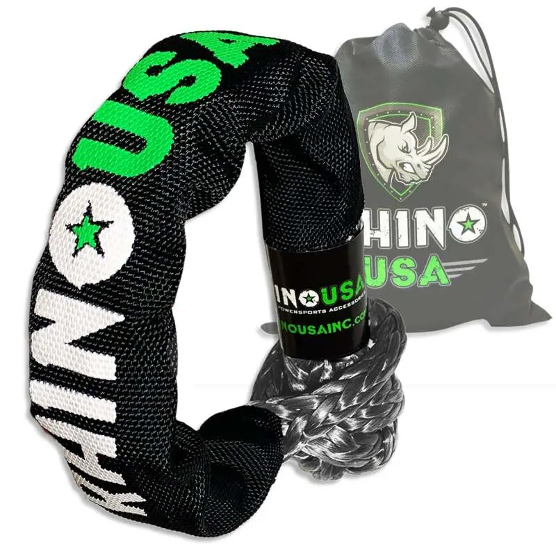 Rhino Usa 3/8" Synthetic Soft Shackles (1-Pack) | Sftshack38 1