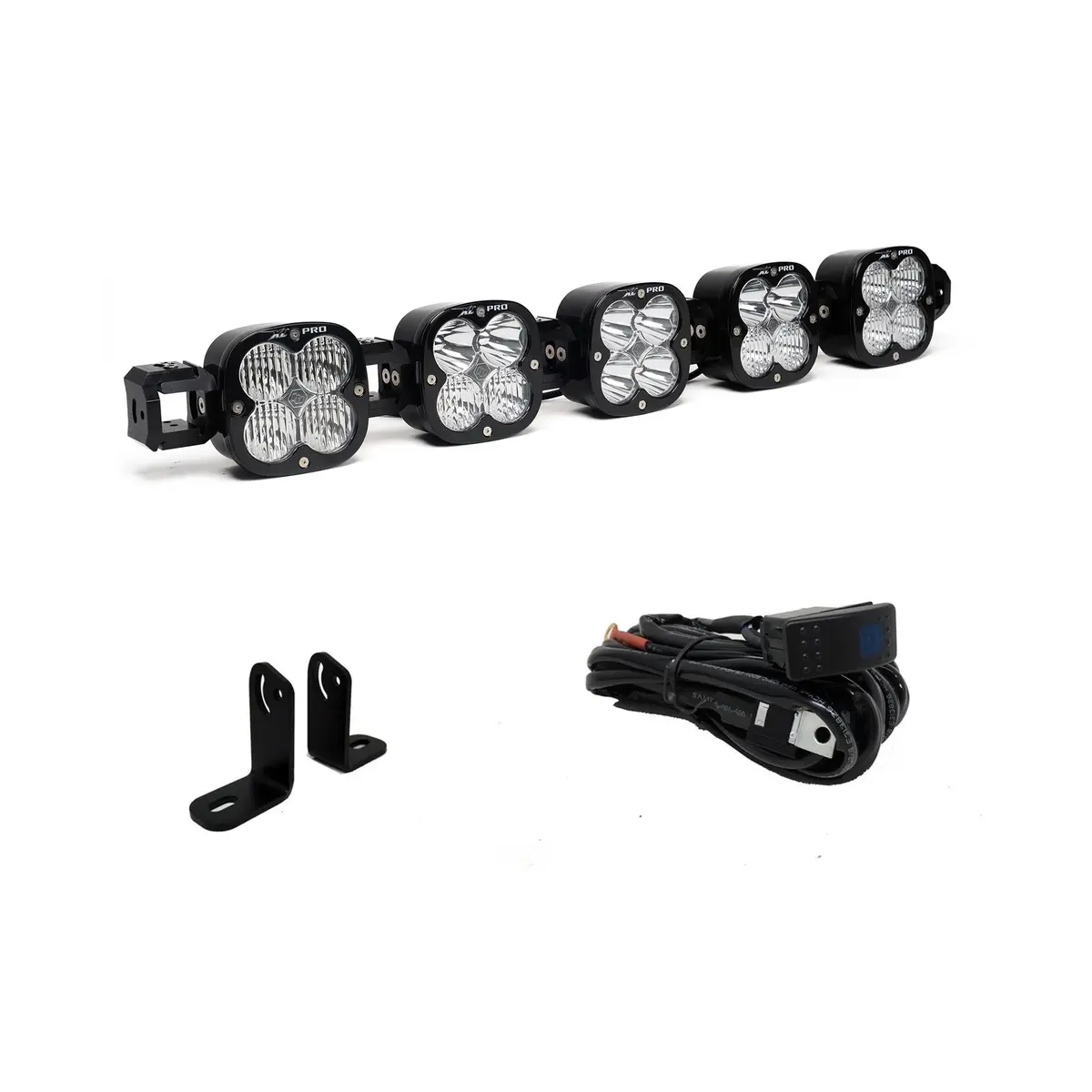 Baja Designs Xl Linkable Roof Mount Light Kit Polaris 2018-21 Rzr Turbo S 1