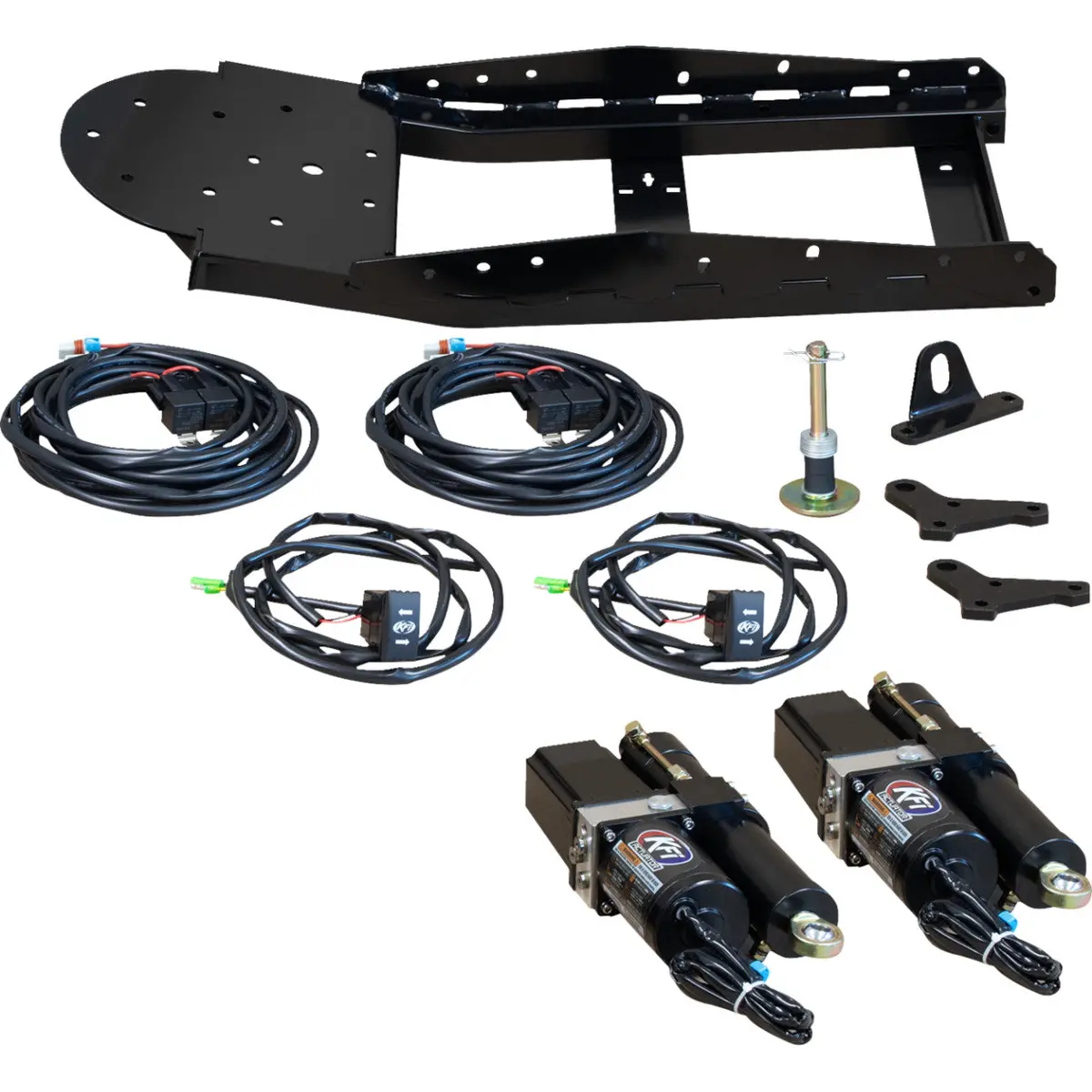 Kfi Pro-V Plow System - Hydraulic Actuators & Dash Rocker Switch Control Kit |106180-Ap 1