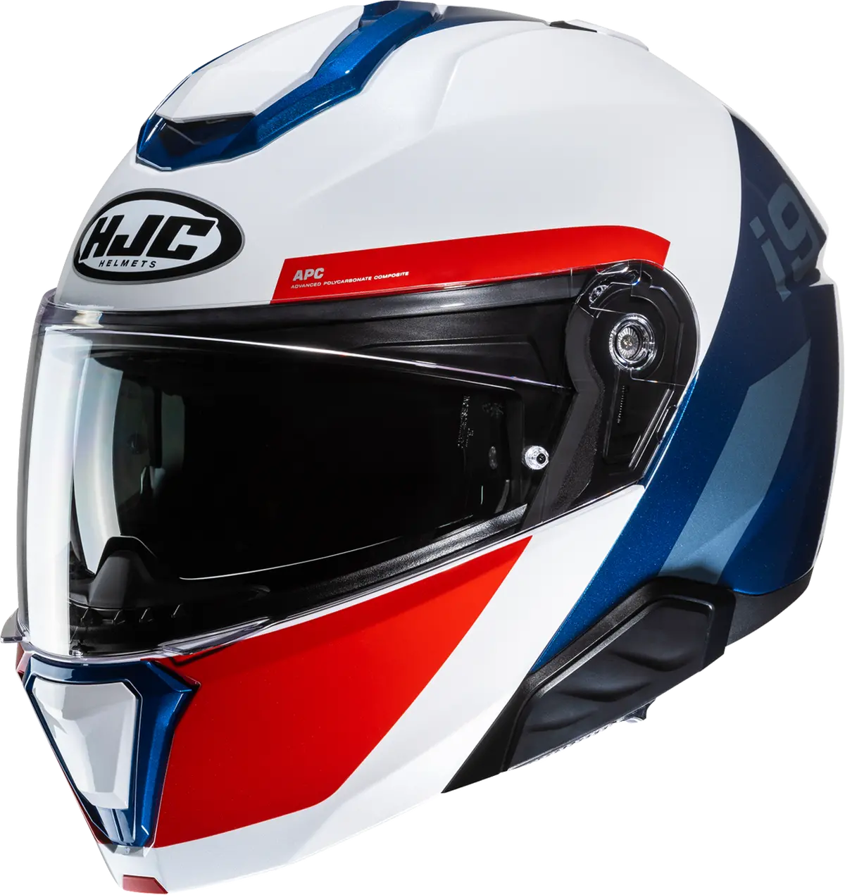 HJC I91 Bina Flip-Up Modular Motorcycle Helmet - Image 2