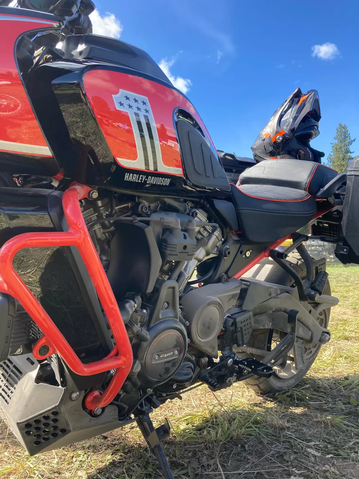 Motion Factory Racing Footpegs Harley Pan-Am Softtail Street Bob Livewire | Sur 14