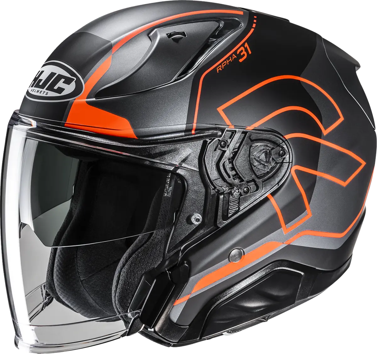 HJC RPHA 31 Dereen Modular Open-Face Motorcycle Helmet - Image 3