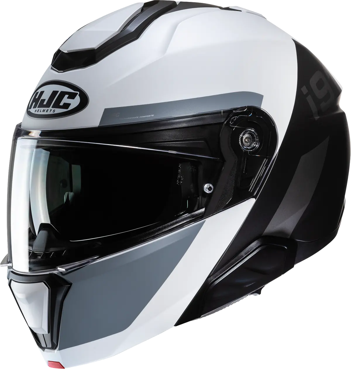 HJC I91 Bina Flip-Up Modular Motorcycle Helmet - Image 3