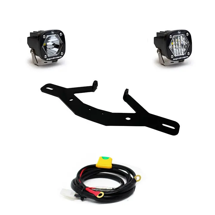Baja Designs Dual S1 Frame Mount Light Kit 2019-22 Ktm 390/790/890 Adventure R 1