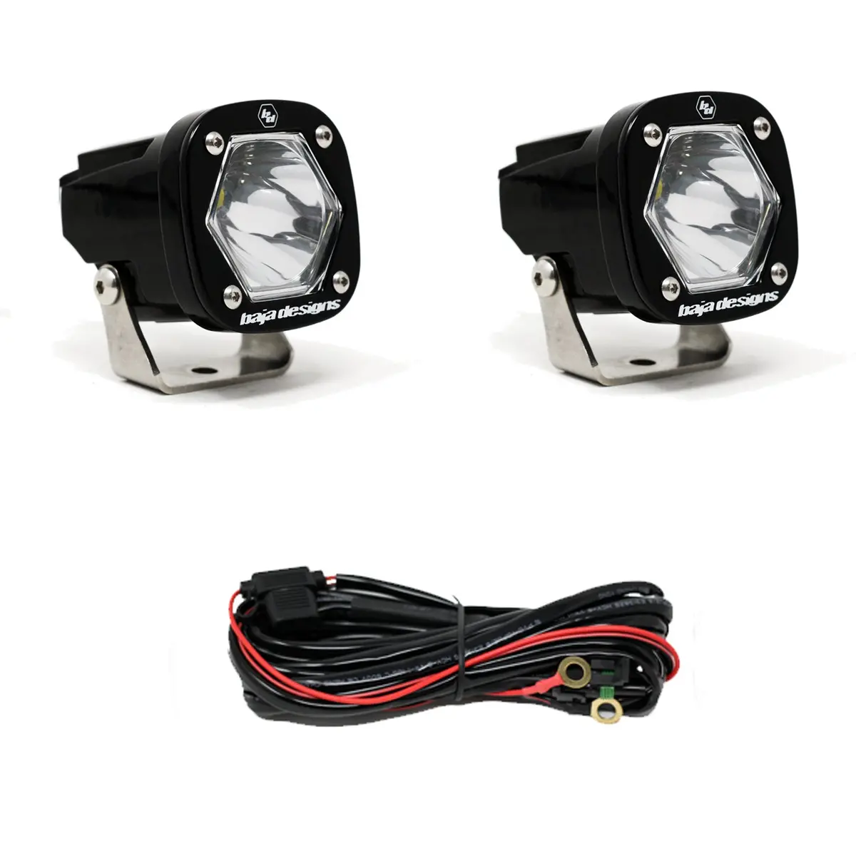 Baja Designs S1 Black Led Auxiliary Light Pod Pair 1