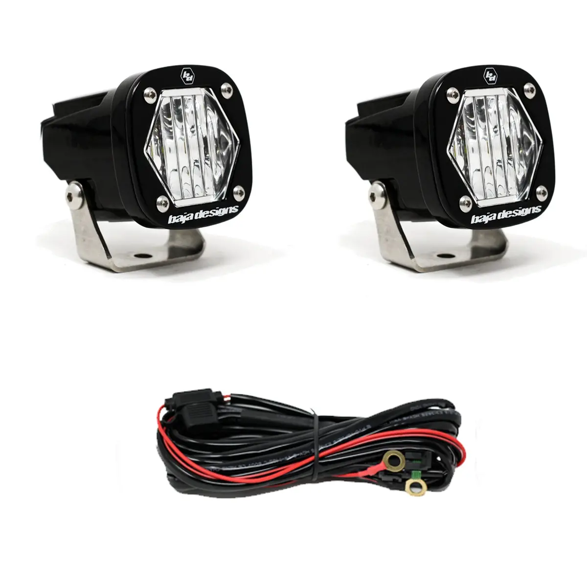 Baja Designs S1 Black Led Auxiliary Light Pod Pair 2